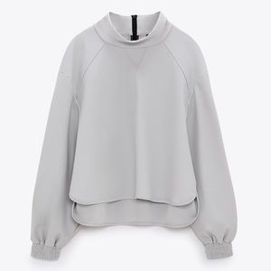 Zara TECHNICAL SWEATSHIRT